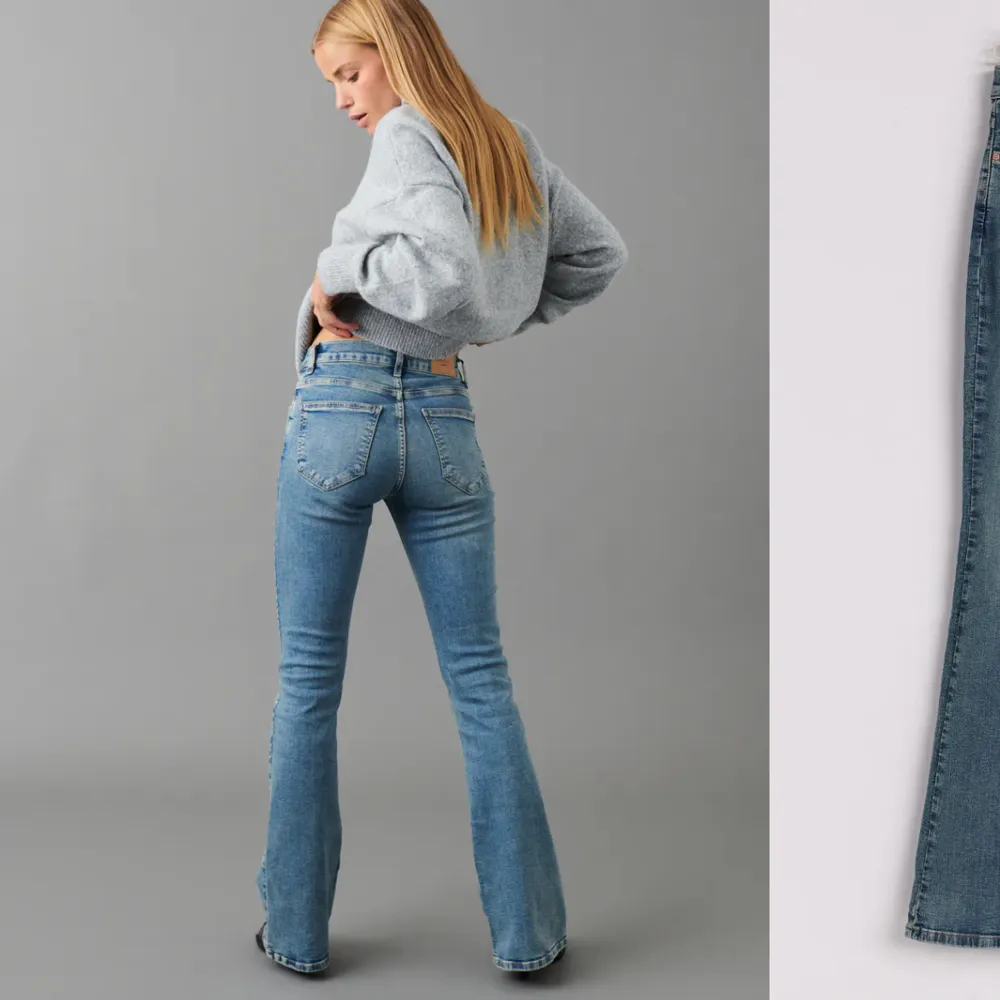 Super fina jeans från Gina! Säljer pågrund av att de inte kom till användning, använt ca 2 gånger. Kom privat för mer bilder . Jeans & Byxor.