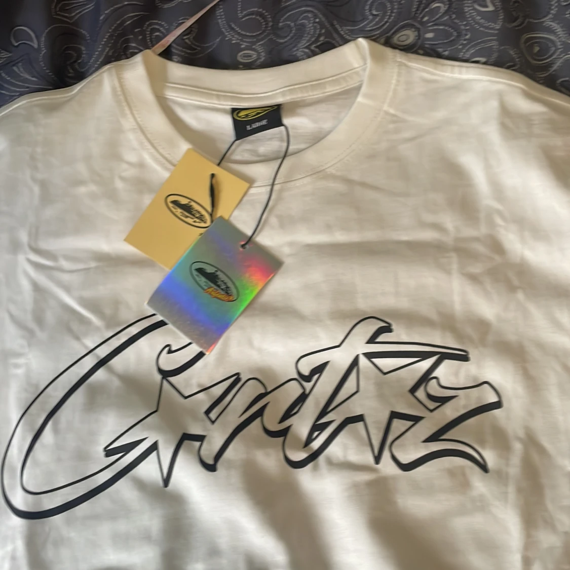 Corteiz tshirt vit  - 90