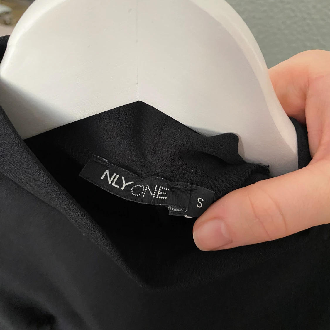 Puff-arm klänning stl: S - 90