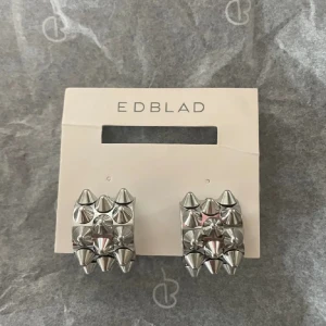 Edblad örhängen  - Säljer nu mina edblad örhängen! De ser ut som den populära edblad ringen med nitar och passar sååå bra till allting!!