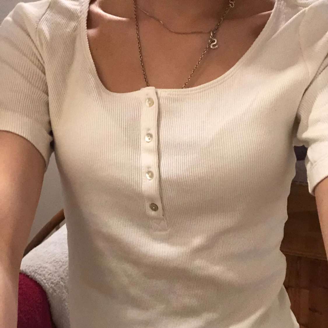 Vit topp  - 91