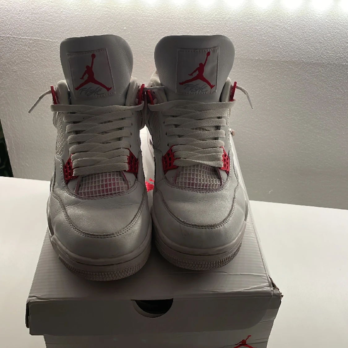Jordan 4 red mettalic - 91