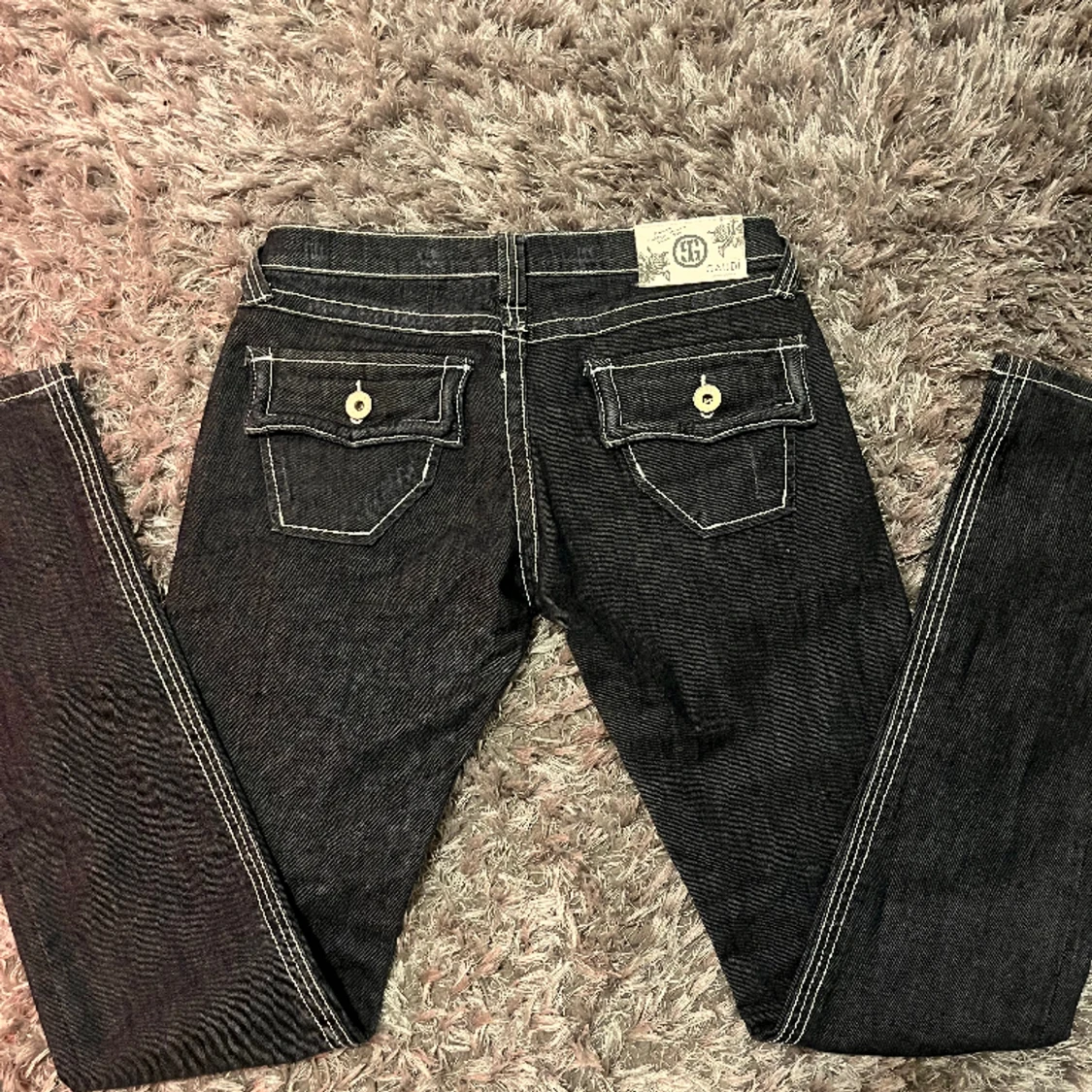 Lågmidjade jeans