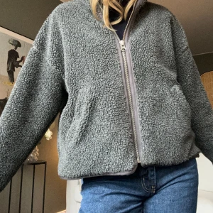 Teddyjacka - Grå teddyjacka