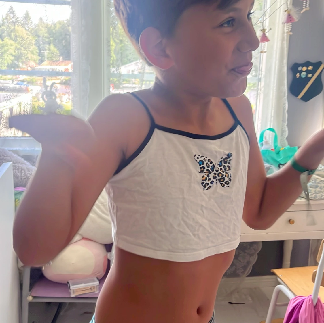 Topp med en fjäril - 92