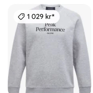 Peak performance  - En grå peak performance tröja i storlek medium 