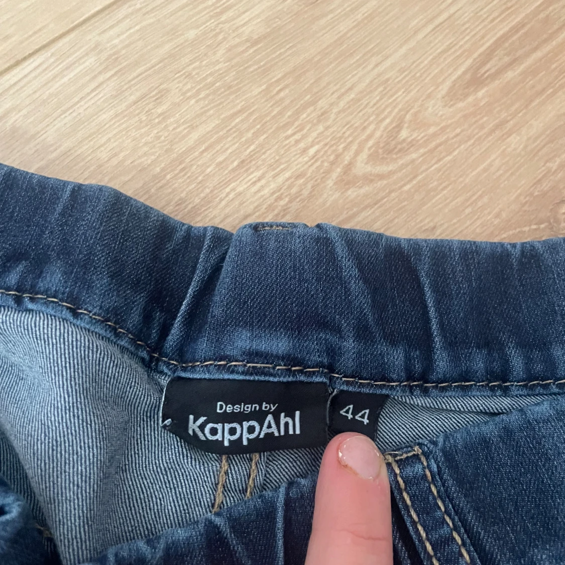 Blåa leggings jeans  - 90