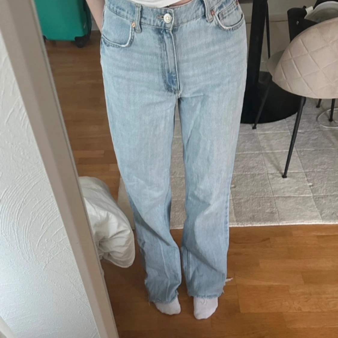 Zara jeans wide leg - 90
