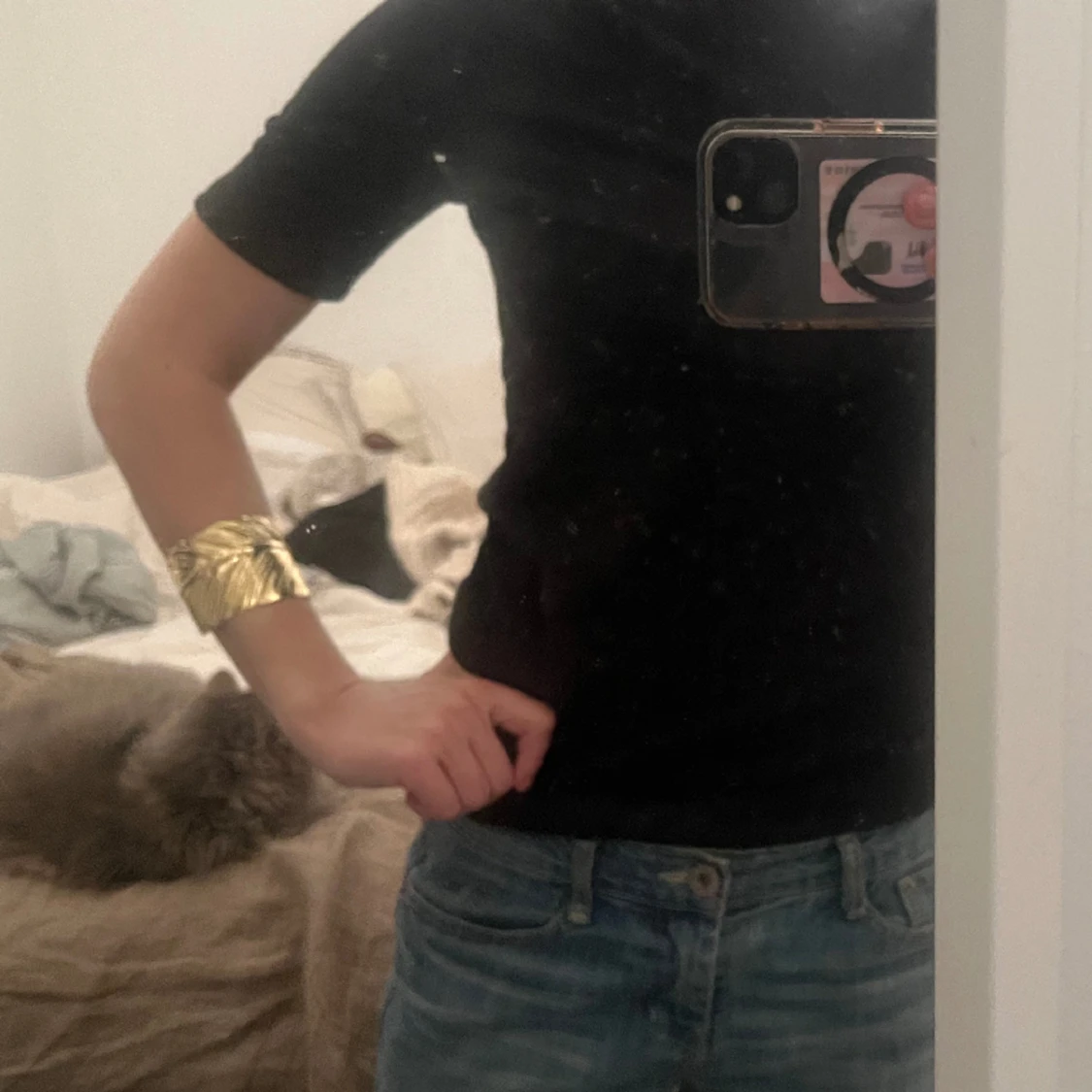 Guldigt armband - 90