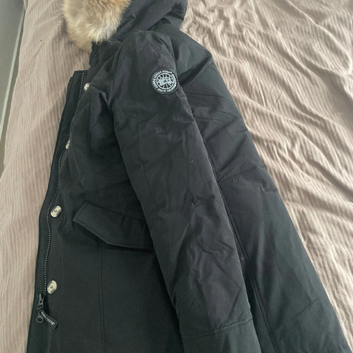 Canada Goose dam storlek S black label - 90