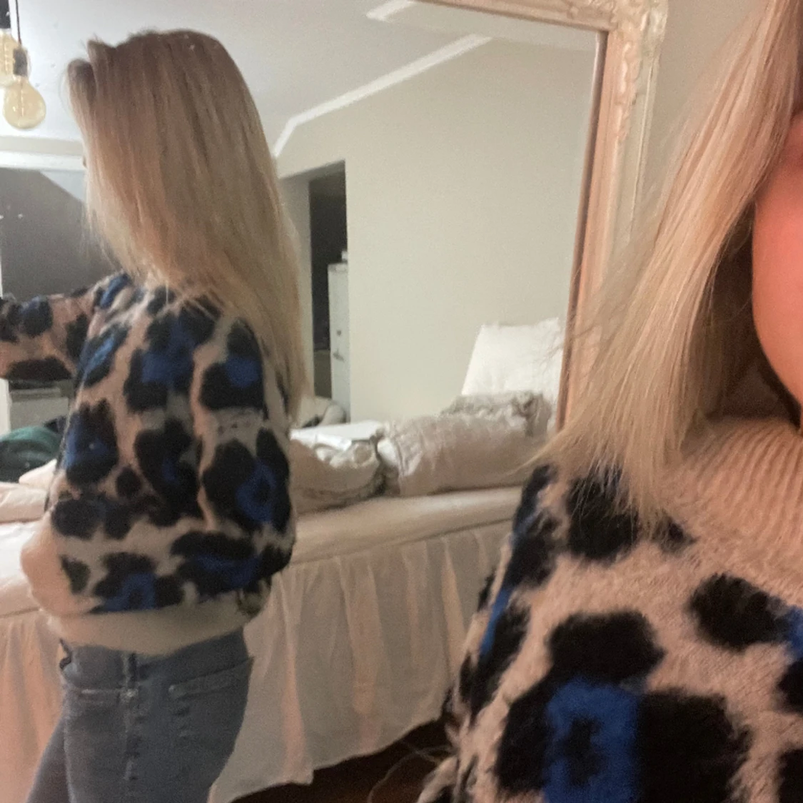 Cool stickad tröja - 90