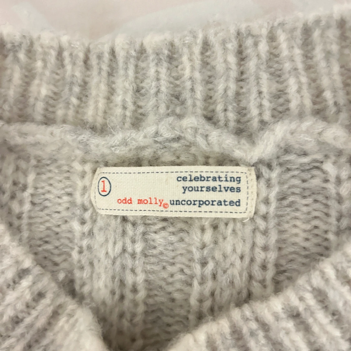 Stickad tröja från Odd Molly - 90