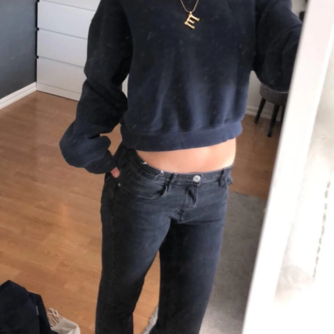 Lågmidjade jeans  - 90
