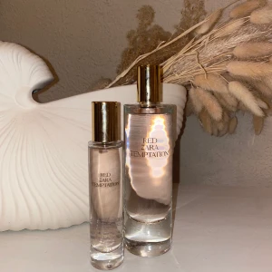 ZARA parfym ”Red temptation” - Säljer mina två helt oanvända ZARA parfymer i doften Red temptation. Dessa är dupes på Maison Francis Kurkdjian Paris ”Baccarat Rouge 540”.  Den stora flaskan innehåller 80 mL, och den lilla flaskan 30 mL.