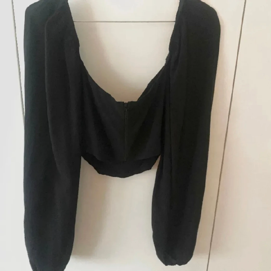 Svart bustier topp - 91