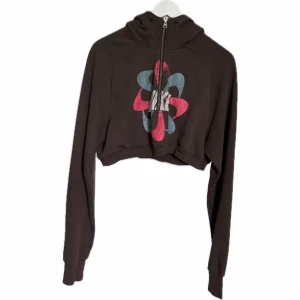 Nike Hoodie  - Vintage Nike hoodie med halfzip. Cropped 