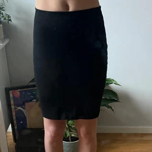 Pennkjol - Svart pennkjol från Lindex. Har använt ett fåtal gånger så kjolen är i mycket br skick. 