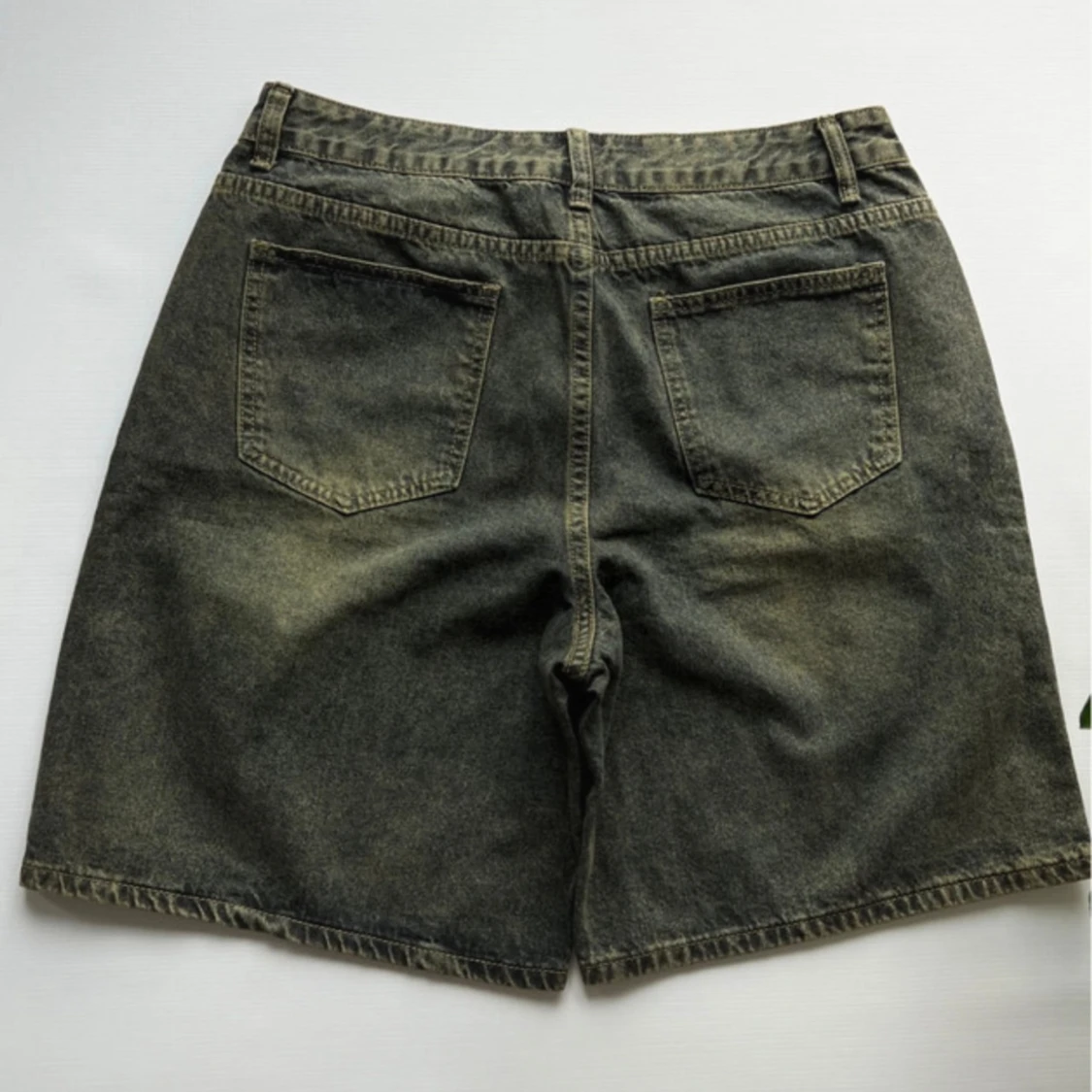 Drainer Jorts Affliction Jeans Shorts Denim y2k - 3