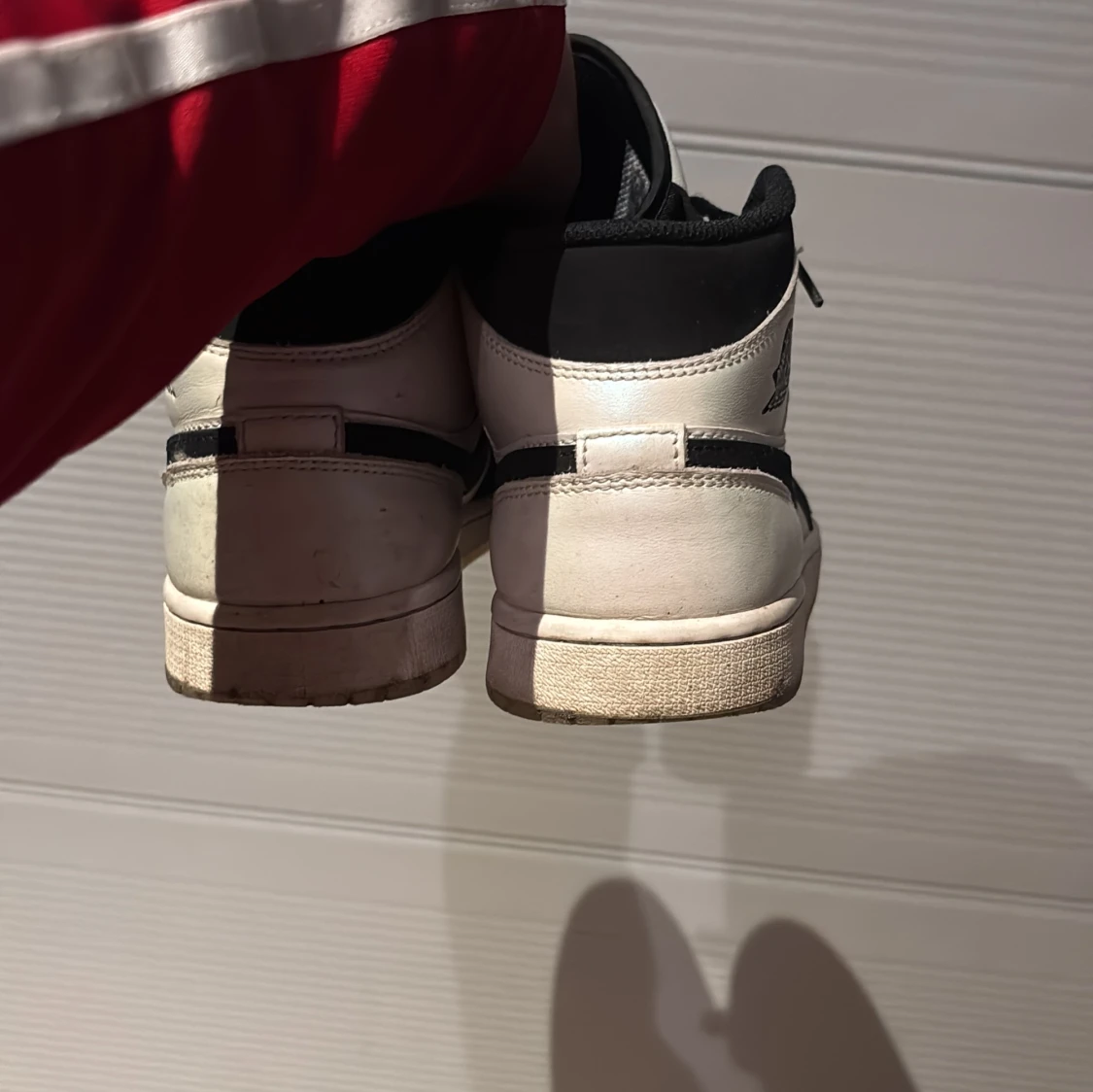 Nike Air Jordans svartvita sneakers - 1