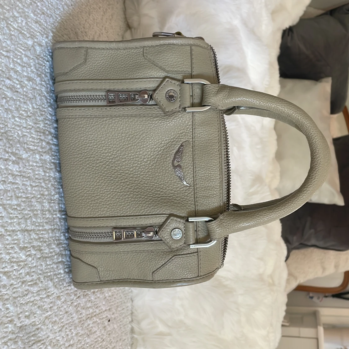 Beige Zadig väska  - 1