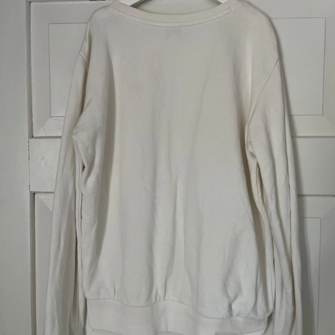 Vit sweatshirt från Lee  - 2