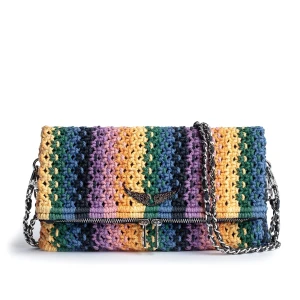 Zadig Voltaire väska  - Super fin regnbågsfärgad väska från Zadig Voltaire. Köpt för ca 2 år sedan men knappt använd. Säljer då den inte kommer till användning. Ny pris 3700kr