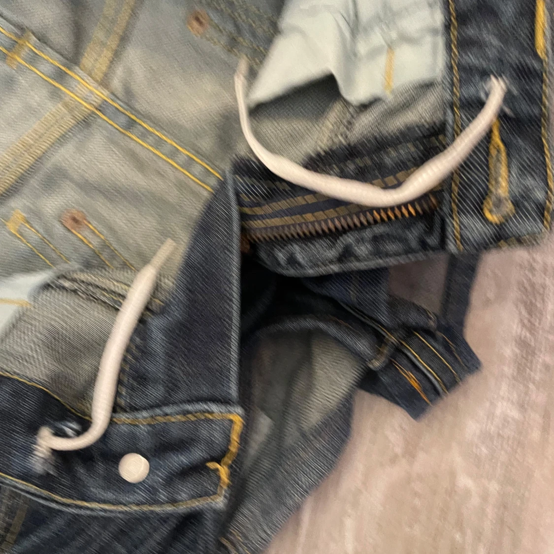 Mörkblå jeansshorts från Blend - 2