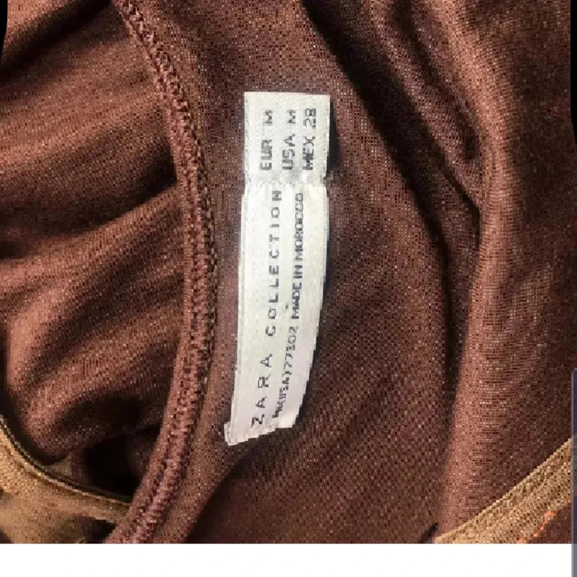 Brun linne från Zara Collection - 2