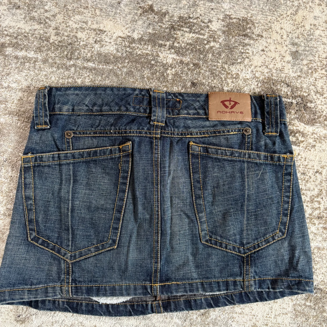 Mörkblå jeanskjol från Mohave - 1