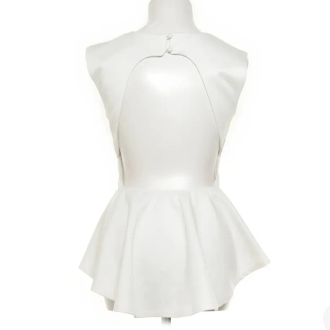 Vit peplumtop från AX Paris - 1