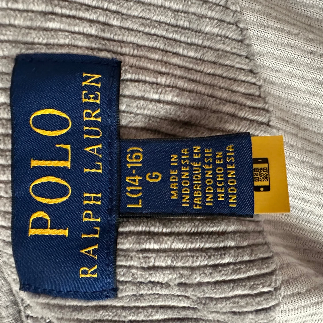 Grå exclusiv Ralph Lauren Hoddie - 1