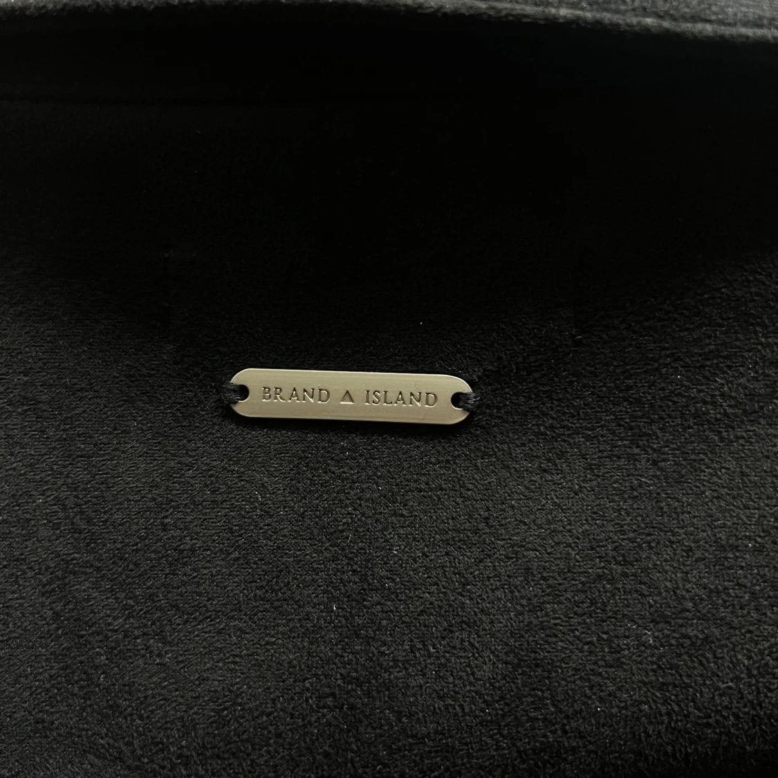 Svart mocka overshirt från Brand Island - 1