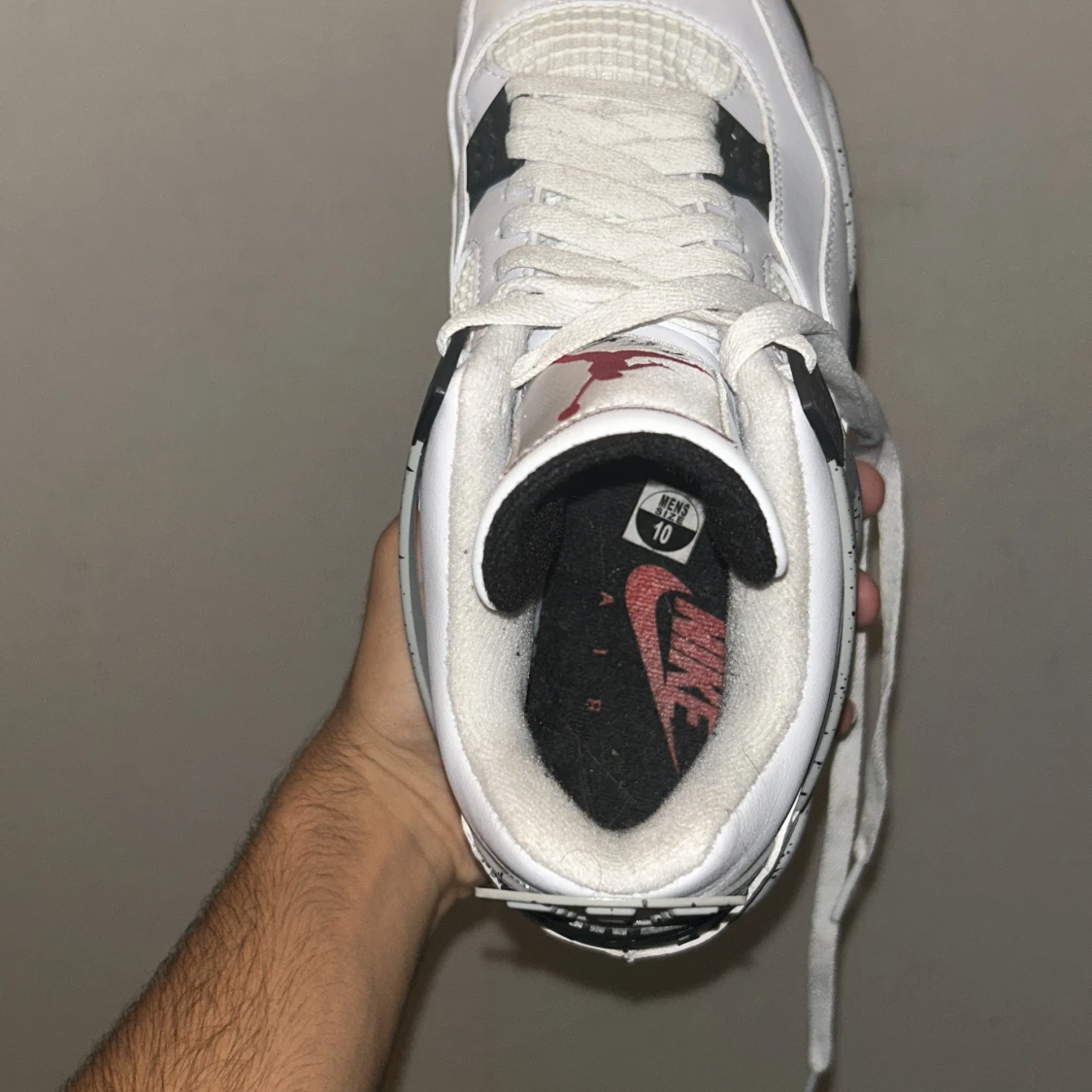 Nike Air Jordan 4 White Cement - 3