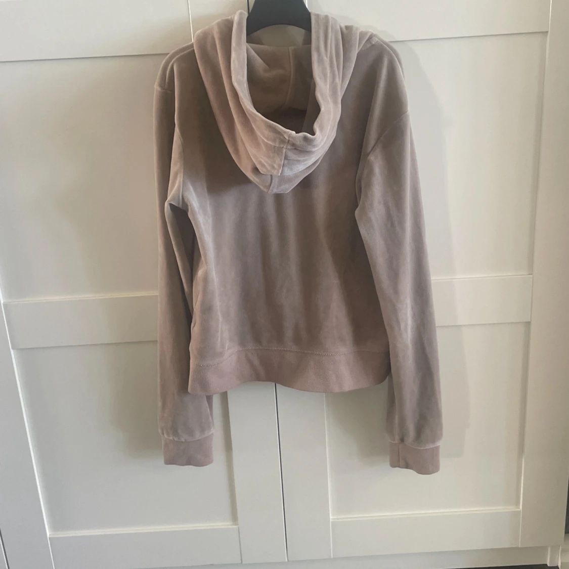 Beige velour hoodie Juicy Couture - 1