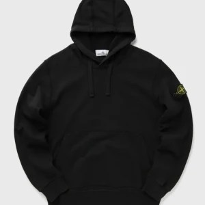 Svart hoodie från Stone Island - Säljer denna svarta stone Island Hoodie, den är i rätt så bra skick använd några gånger men annars är den bra