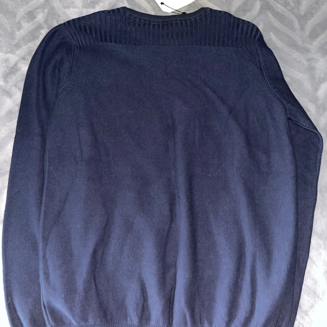 Mörkblå stickad tröja från Selected Homme - 2