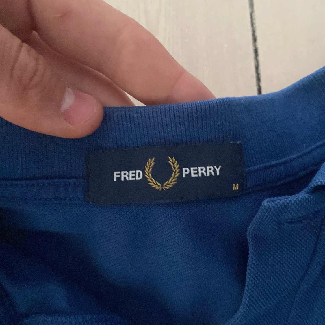 Blå pikétröja från Fred Perry - 2