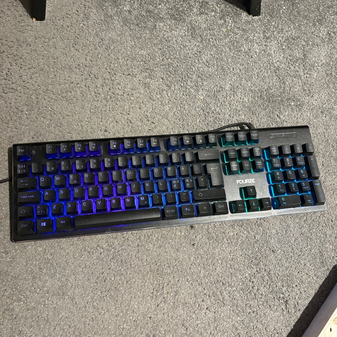 FOURZE GK100 Gaming Keyboard - 3