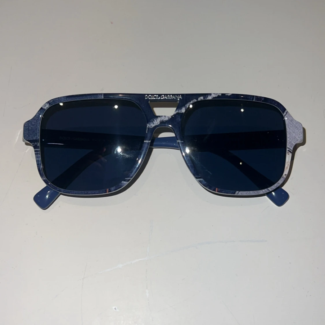 Blå solglasögon från Dolce & Gabbana - 1