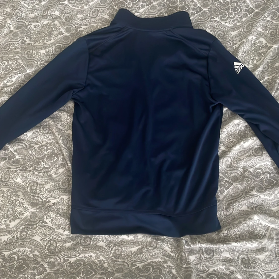 Mörkblå långärmad träningströja från Adidas - 2