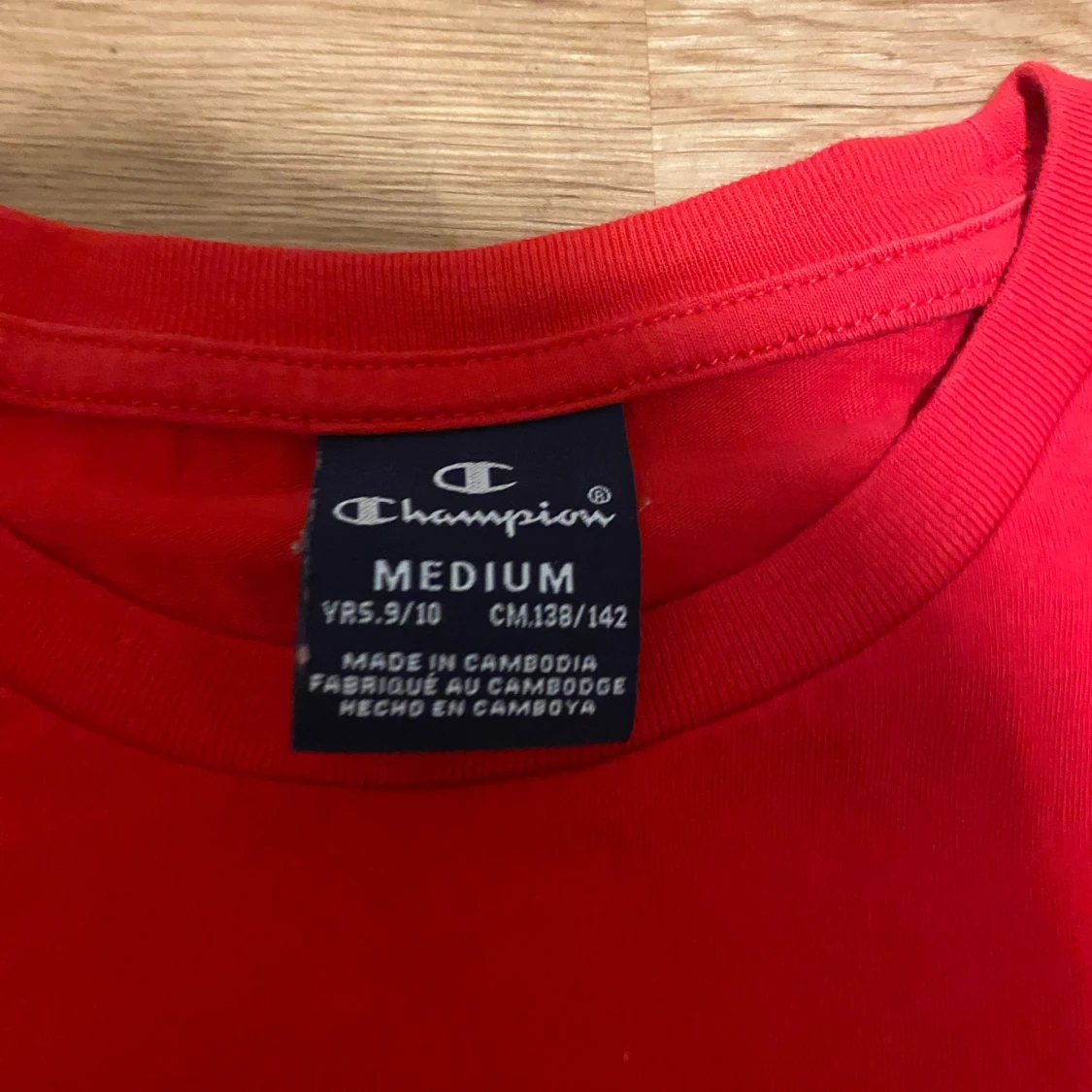 Röd t-shirt från Champion - 1