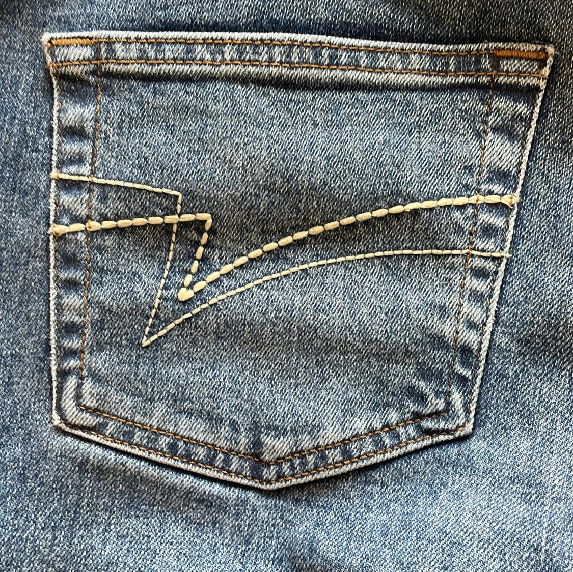 Lågmidjade bootcut jeans  - 3