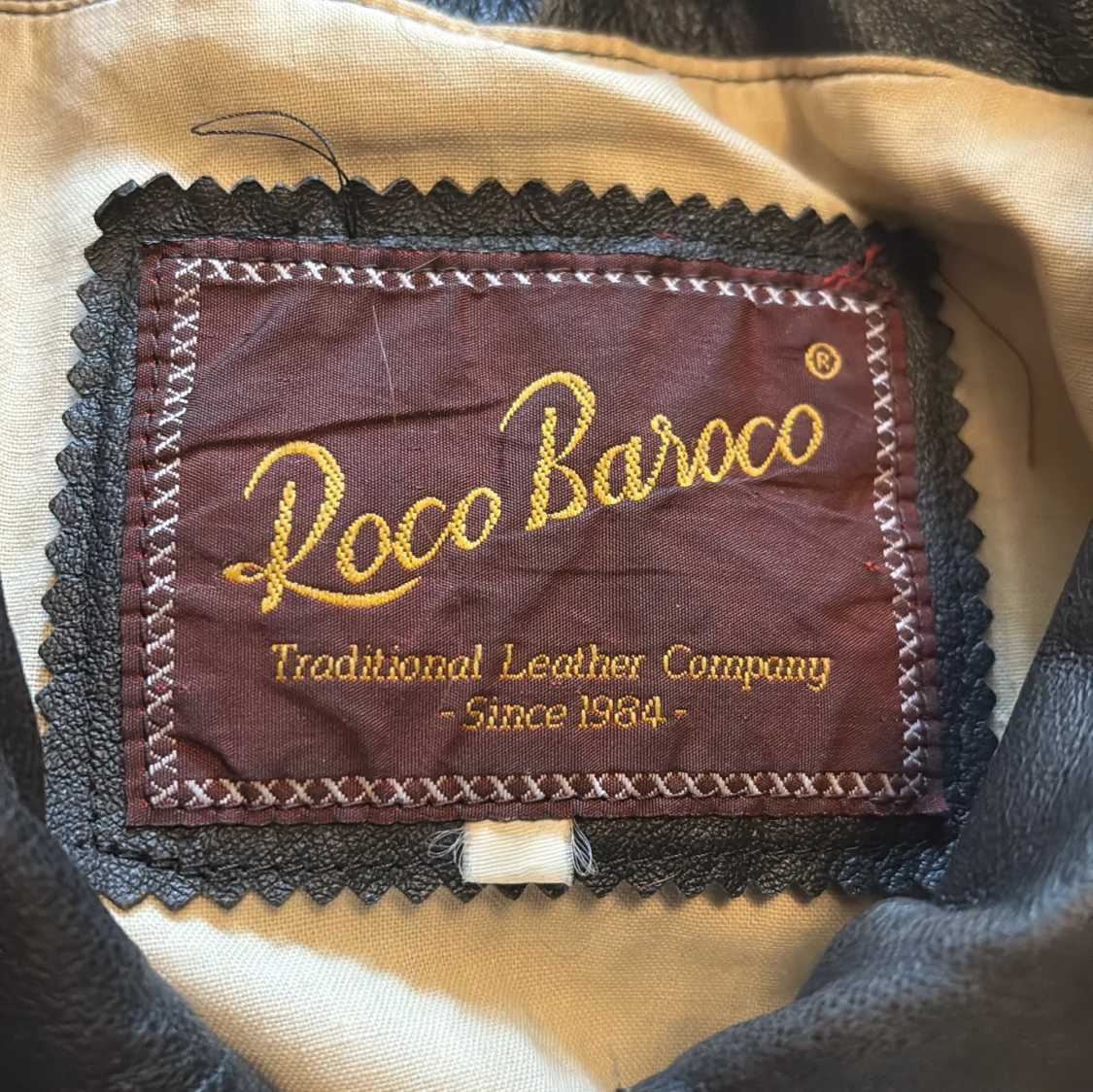 Svart skinnjacka - 1