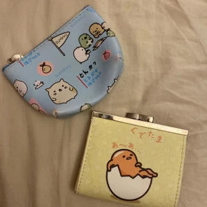 Två kawaii plånböcker med motiv - Cute