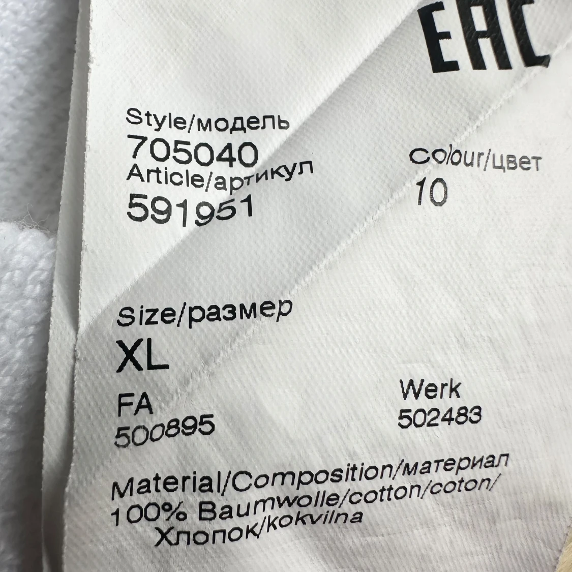 Vit sweatshirt från Karl Lagerfeld - 4