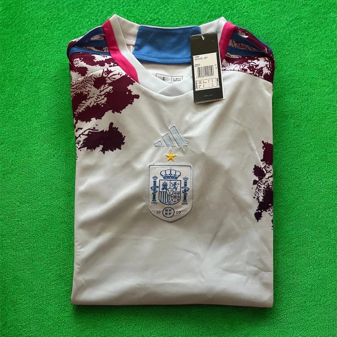 Spanien Adidas fotbollströja mönstrad - 2