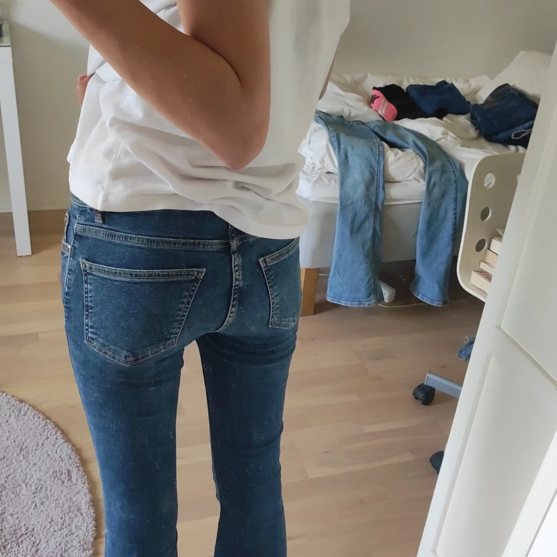 Low waist bootcut jeans - 90