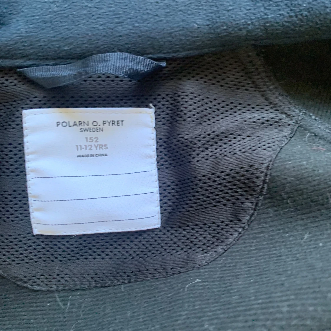 Mörkblå fleecejacka Polarn O. Pyret - 4