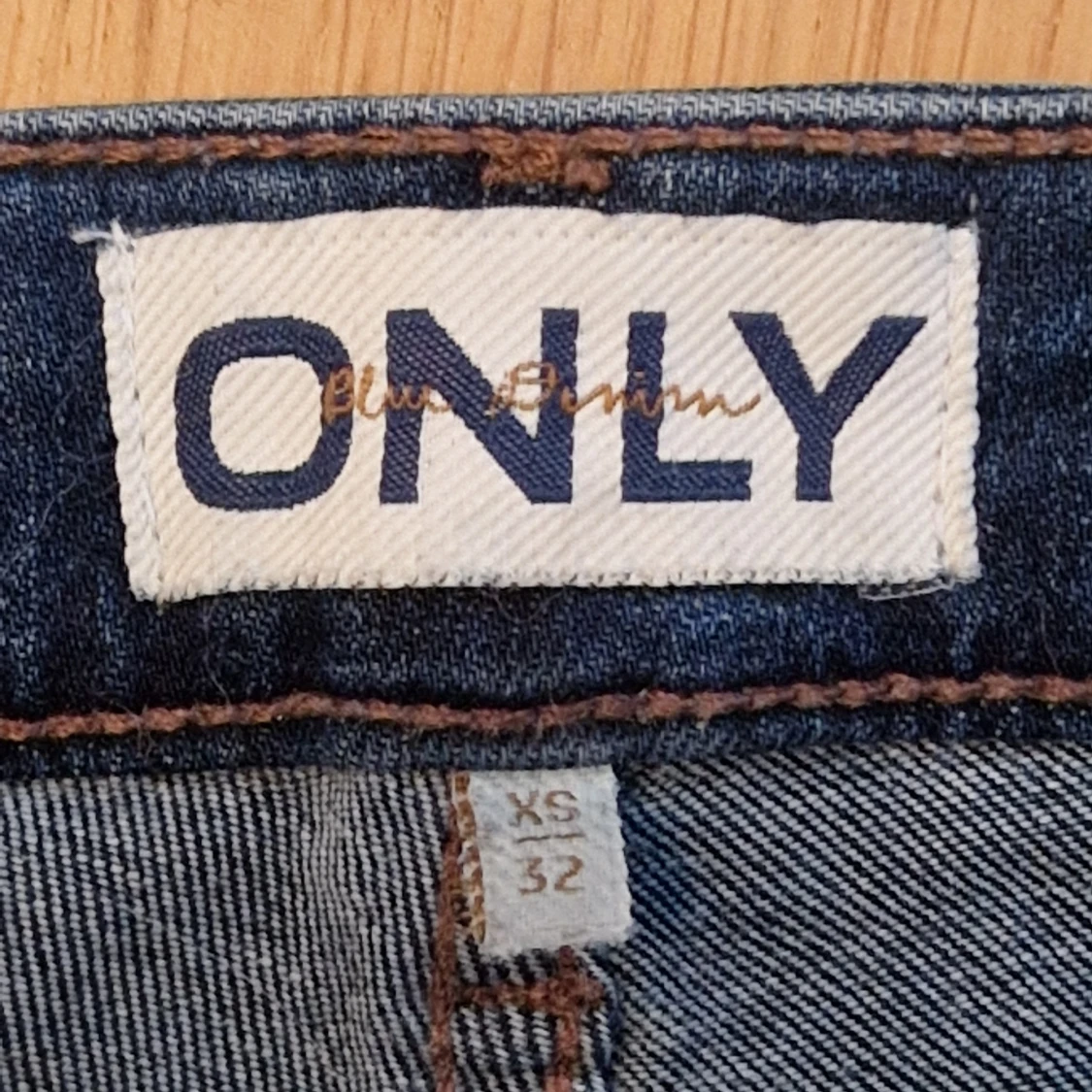 Mörkblå Midwaist Bootcut Jeans  - 3