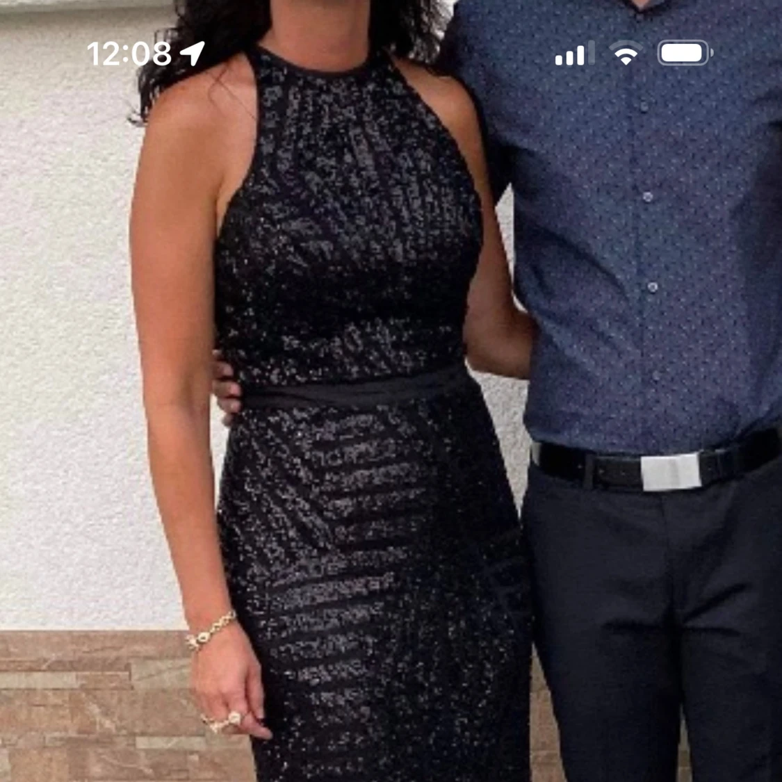 Svart klänning till bröllop eller bal  - 1